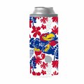 Logo Brands Kansas 12oz Floral Slim Can Coolie 157-S12C-46